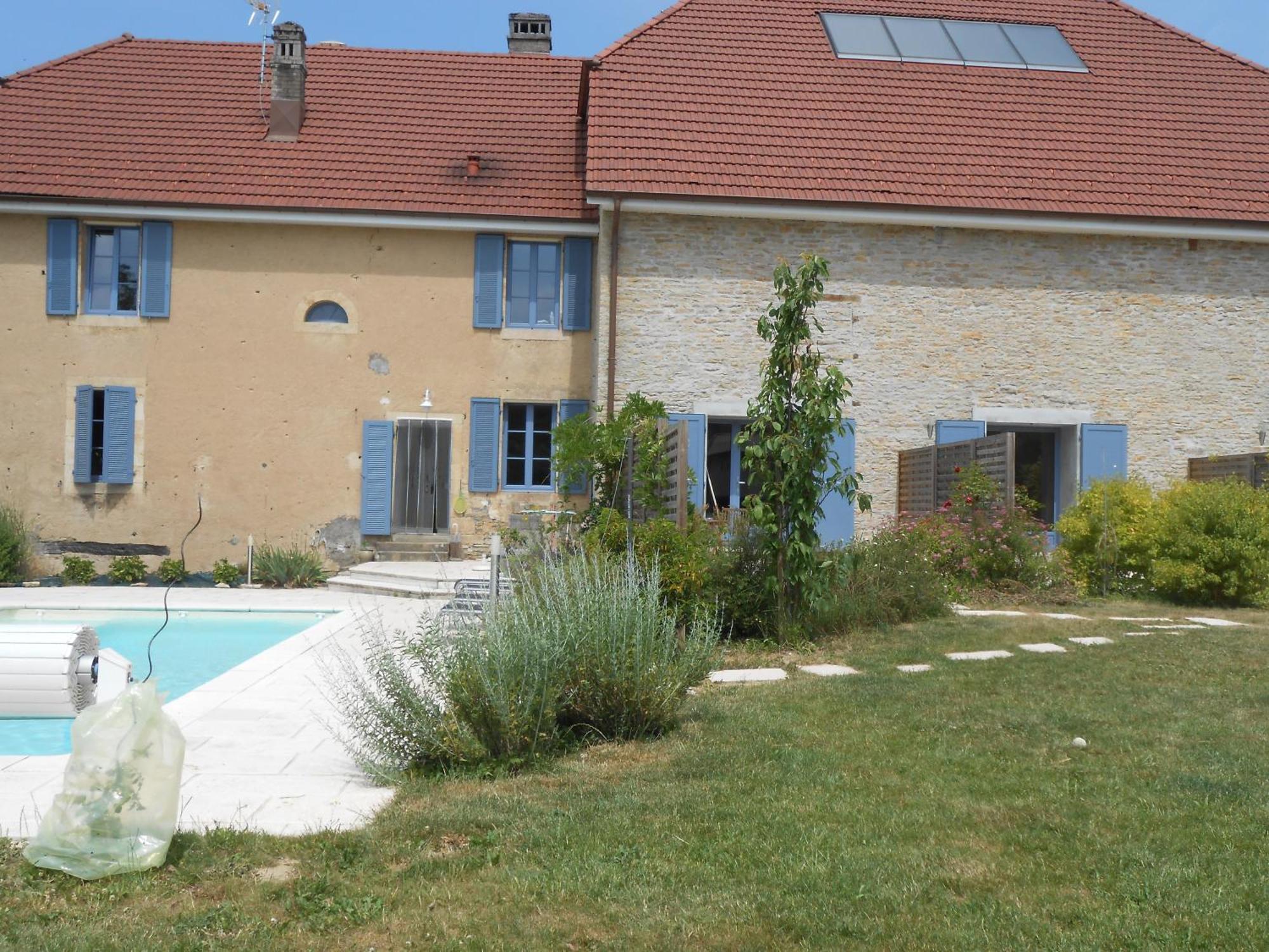 Bed and Breakfast Les Grands Pres Geney Exteriér fotografie